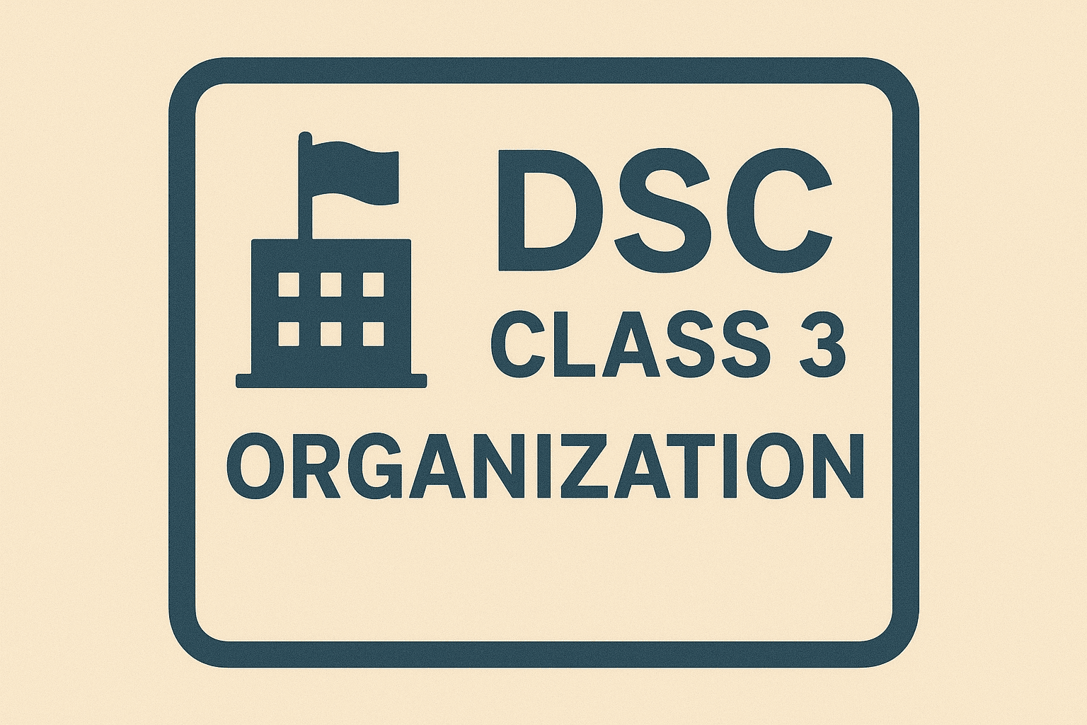 DSC Class 3 Sign only for Organization (without token)
