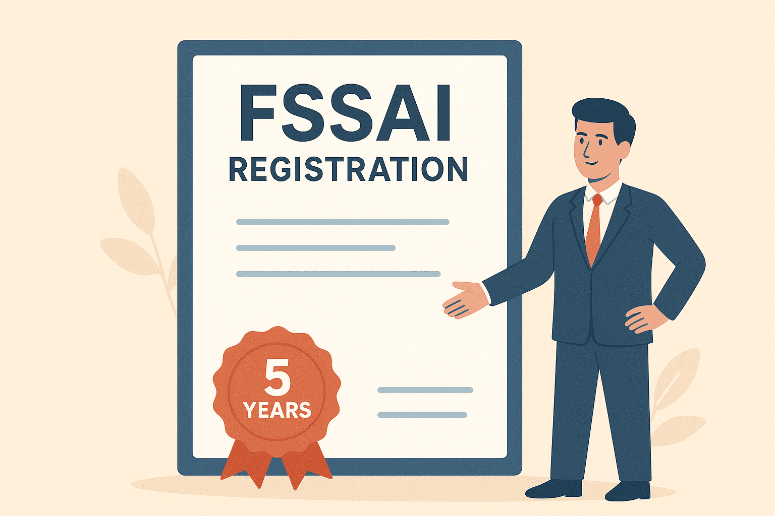 FSSAI Registration with 5 Years Validity